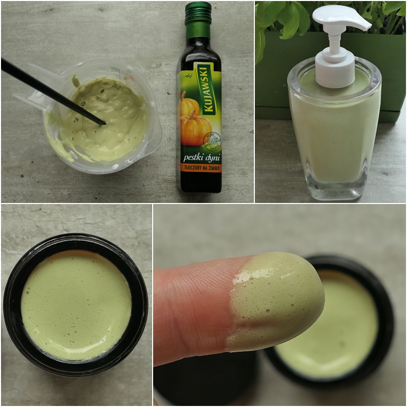 jak zrobić zielone mydełko do twarzy