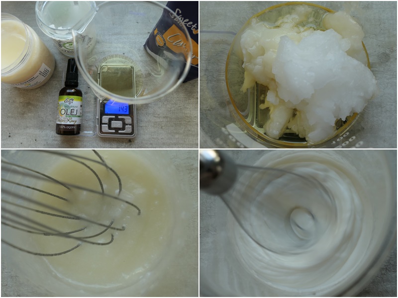 jak zrobić kawowo kokosowy peeling