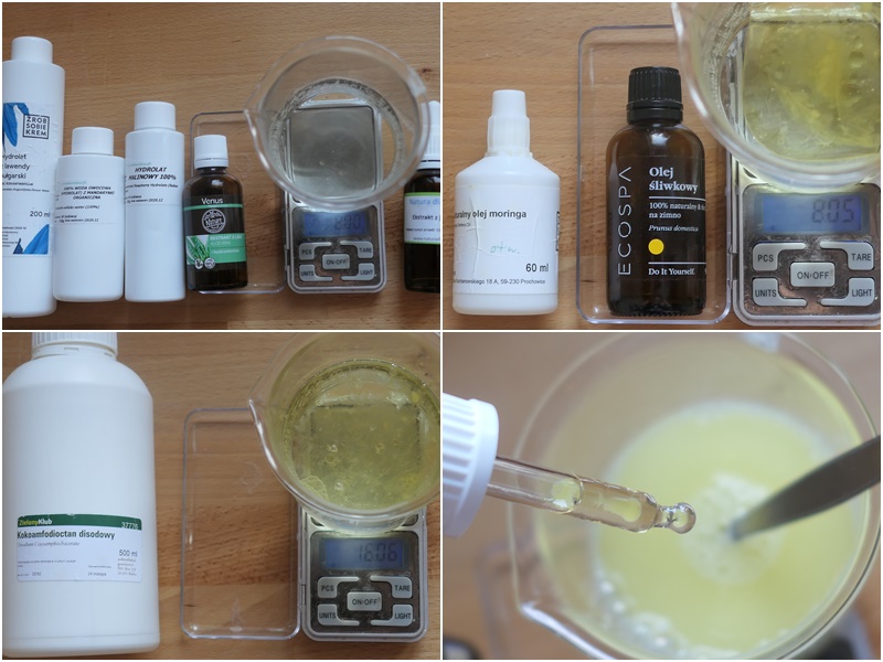 jak zrobić śliwkowy płyn do mycia twarzy i rąk