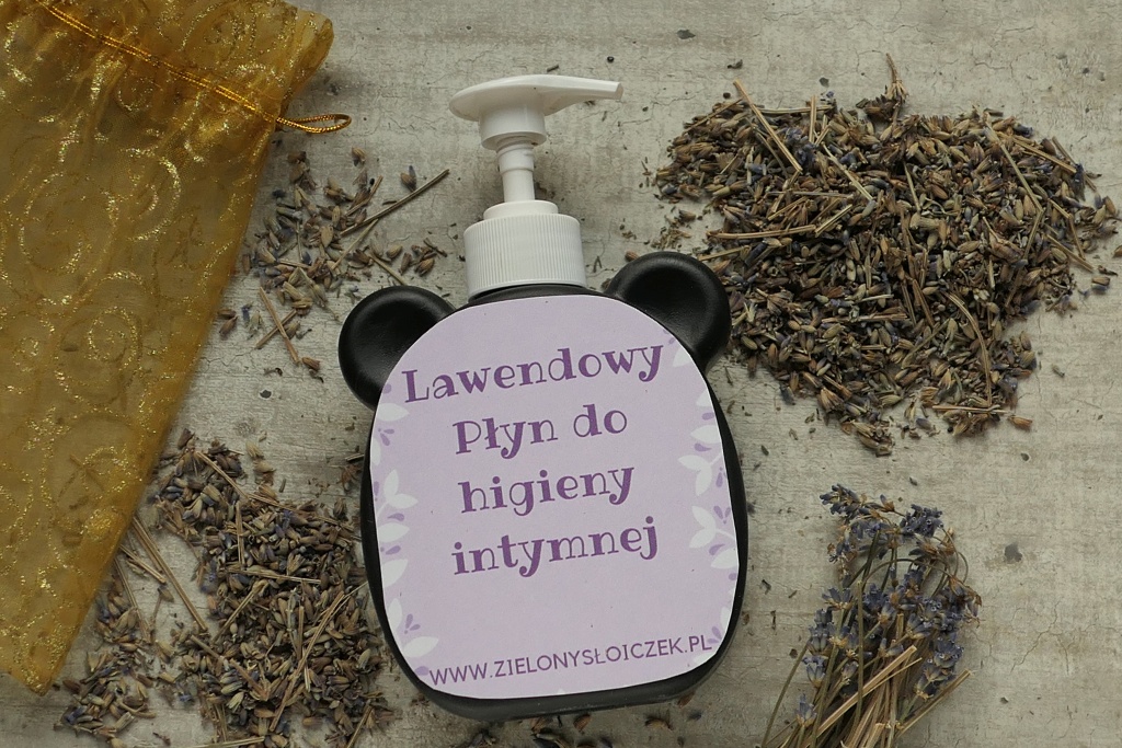 lawendowy płyn do higieny intymnej
