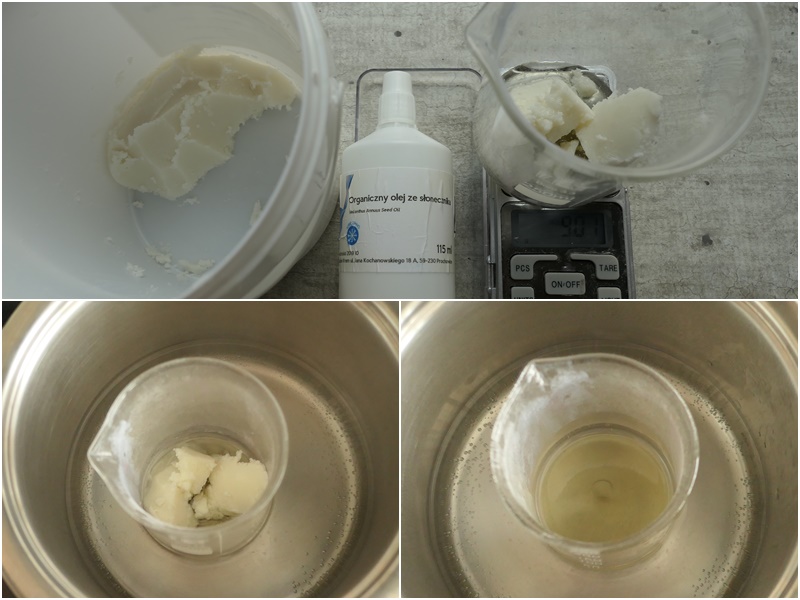 jak zrobić fioletowy pachnący perfumami dezodorant