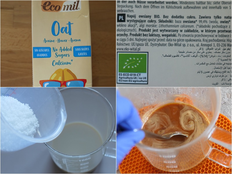 mydło owiane na mleku jak zrobić przepis